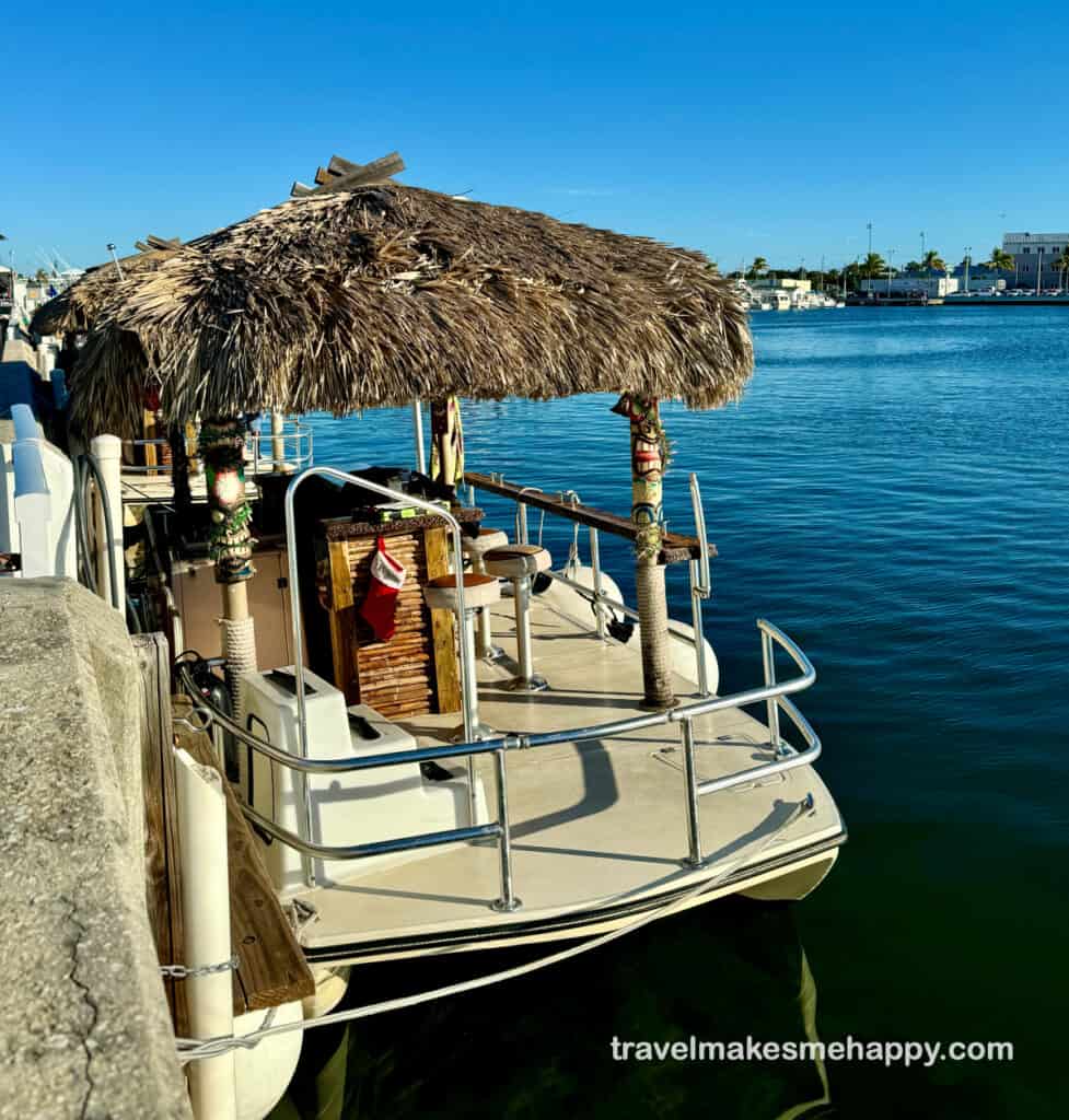 top tiki boat sunset tour key west bight marina