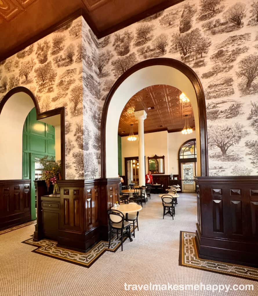 cafe 1886 at Driskill hotel historic cafe with great food in austin downtown weekend trip