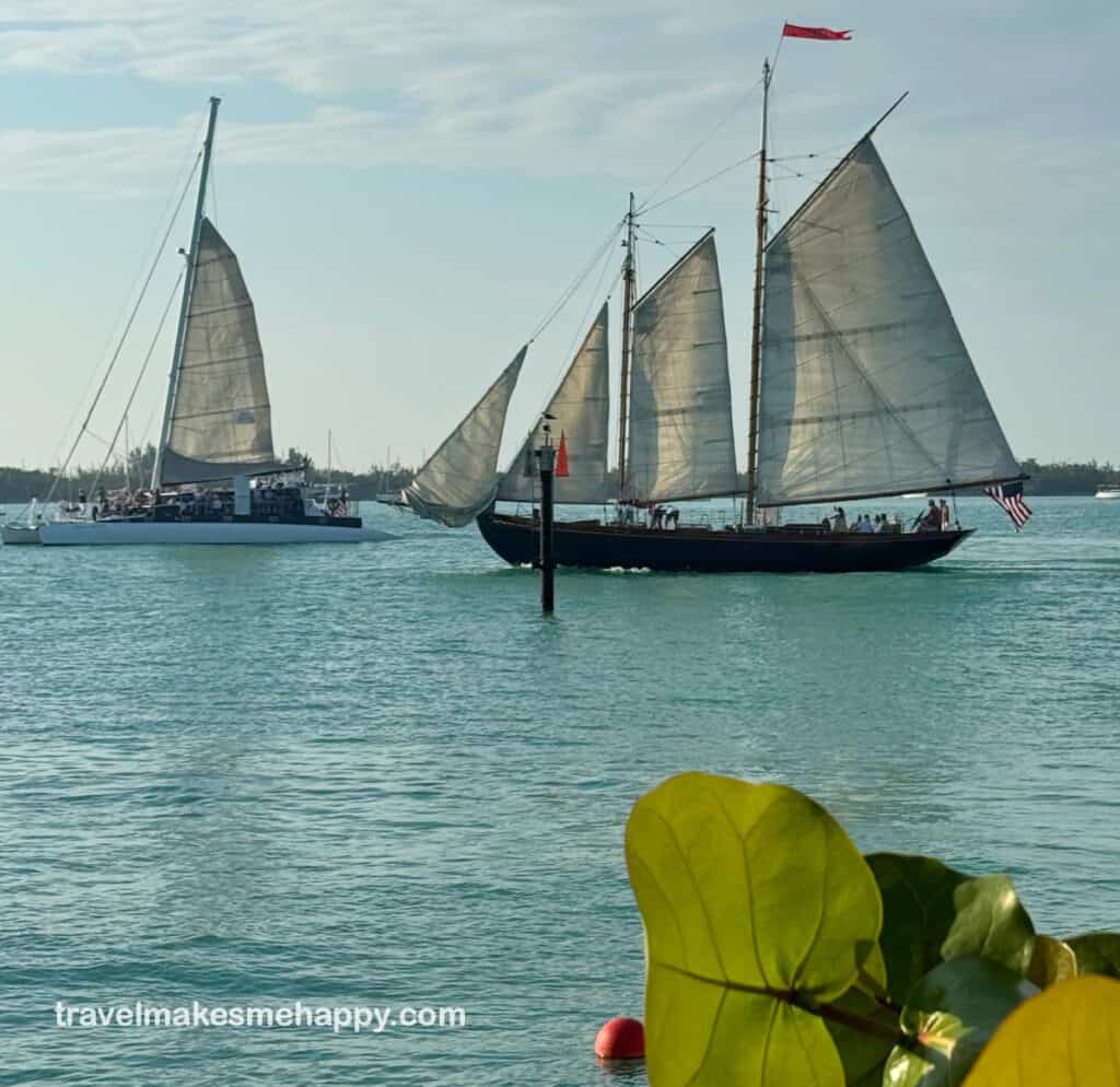 party cruise at sunset in key west