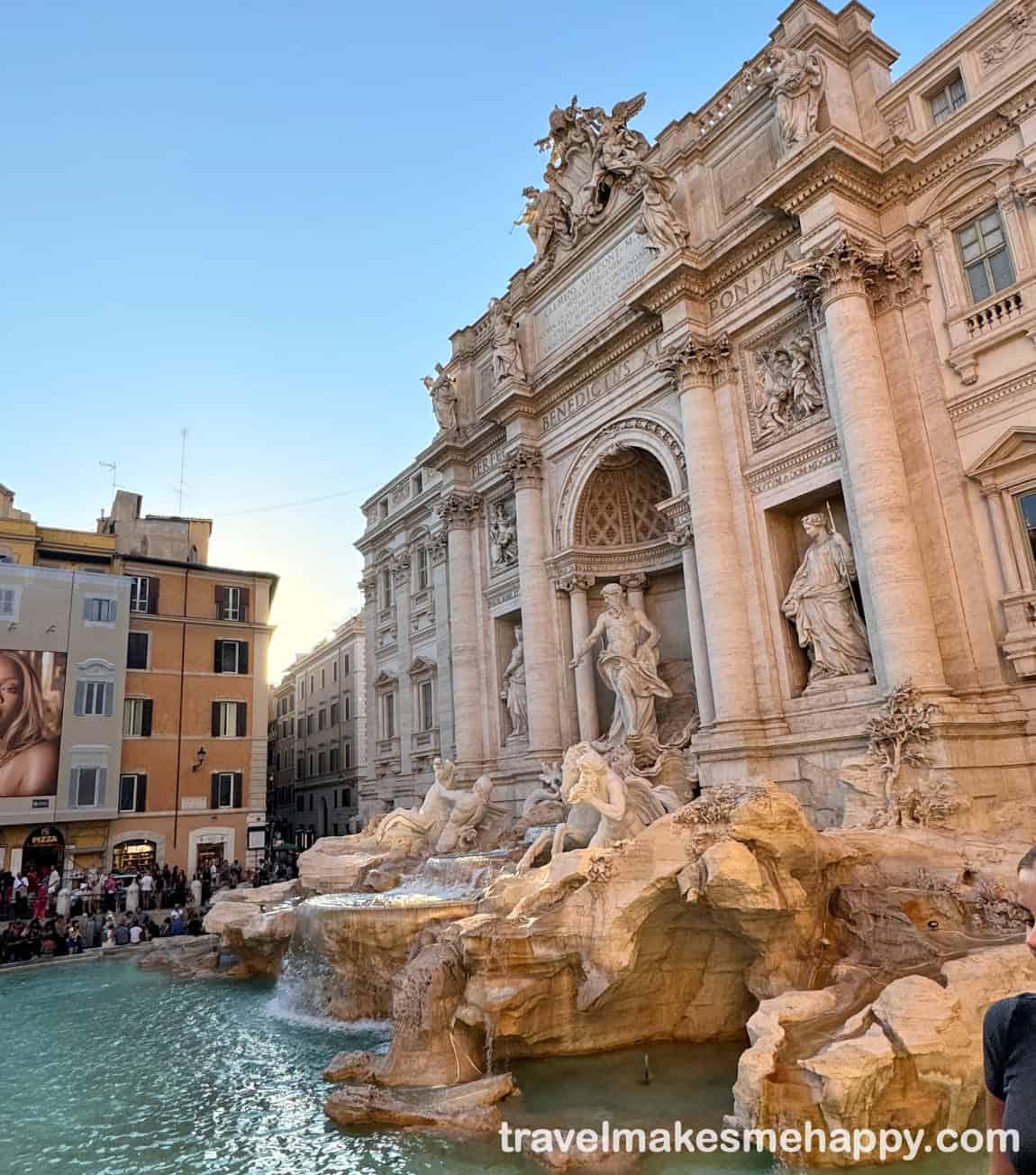 Trevi fountain rome italy travel tips for solo trips