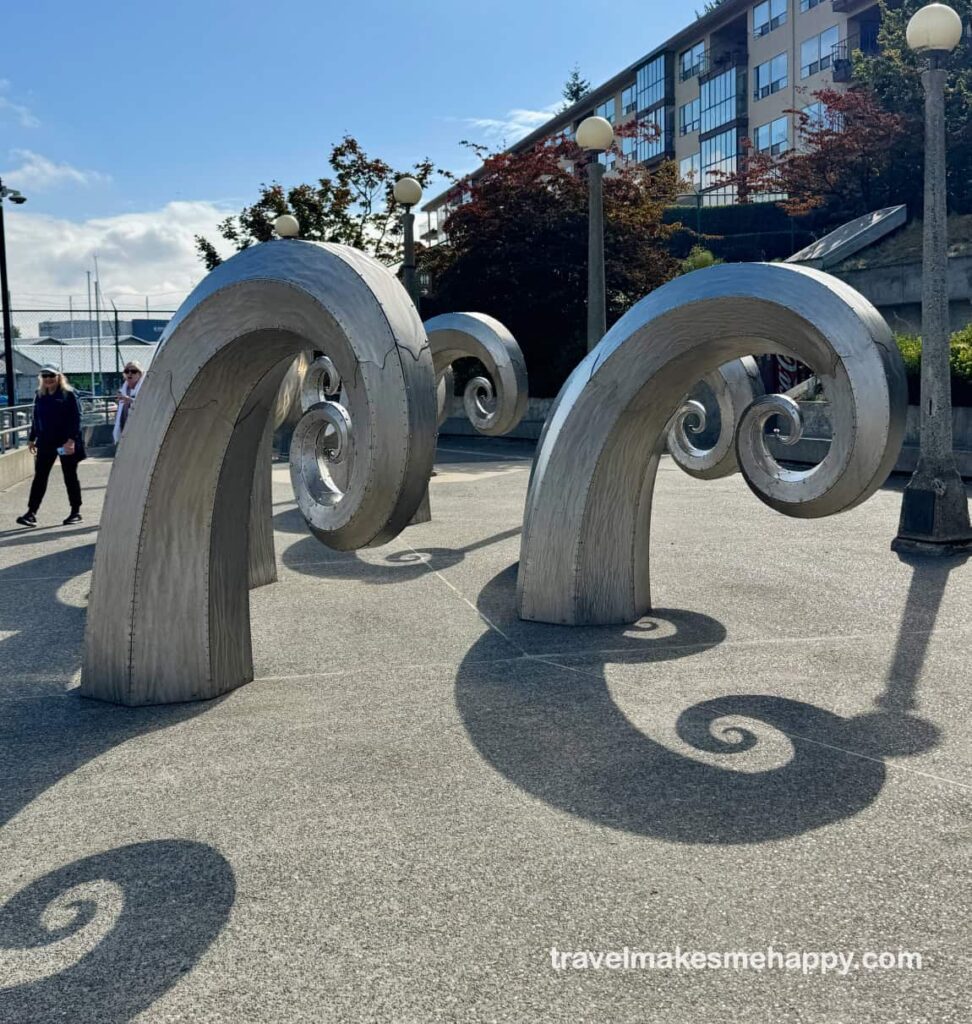 Unique Seattle Public Art Octopus Kraken sculpture fremont