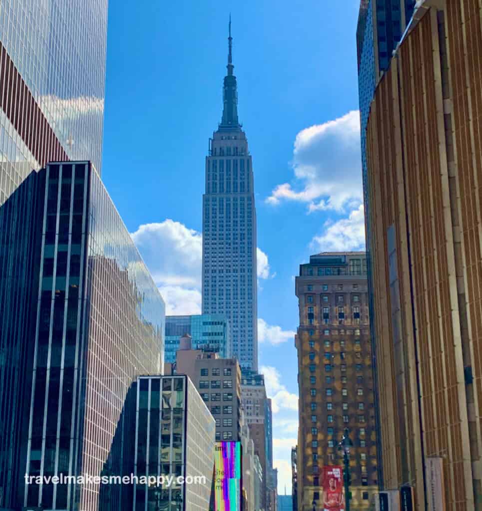 New York trip guide and itinerary empire state building view