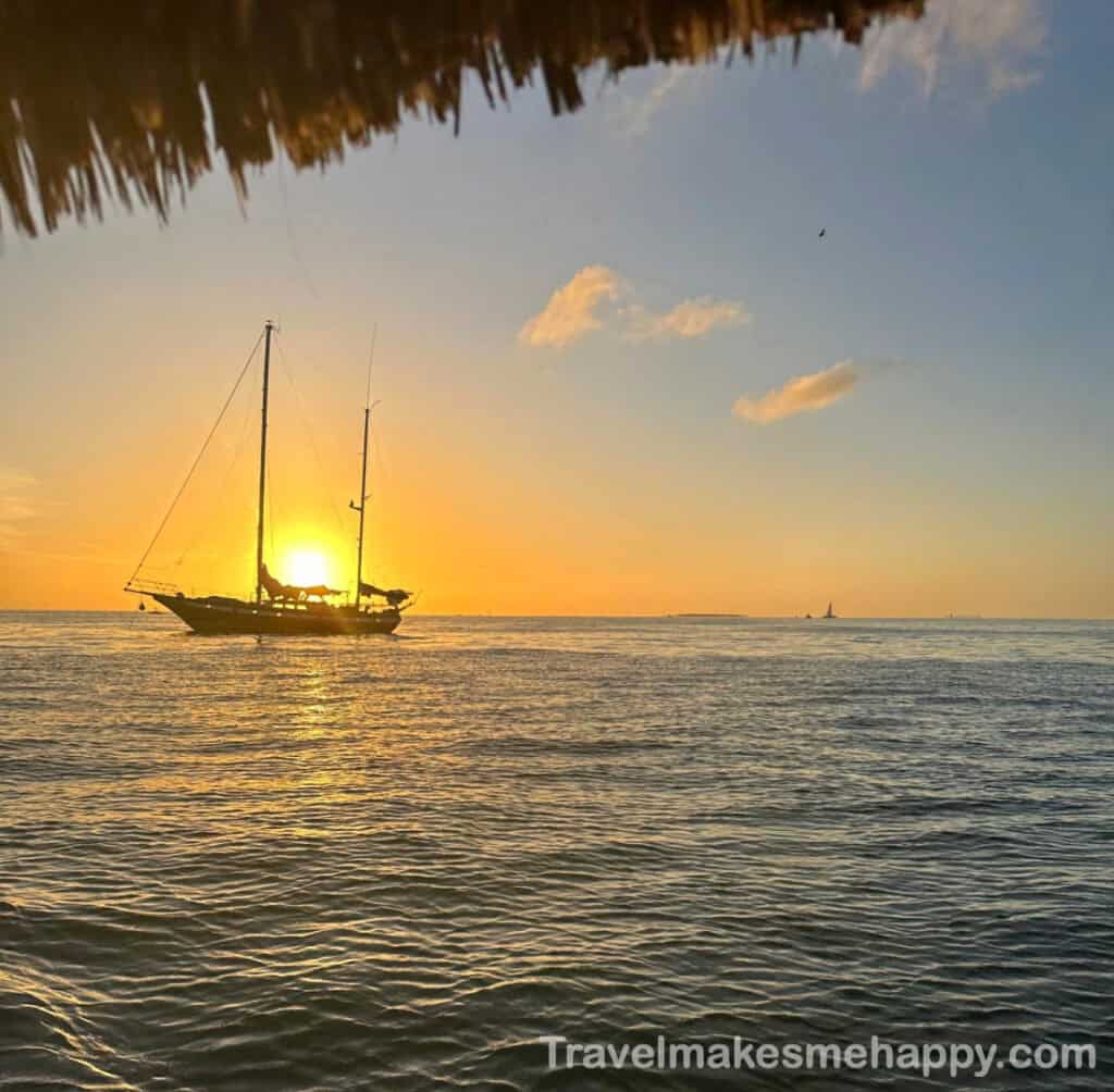 key west best sunset from tiki boat cruise tour