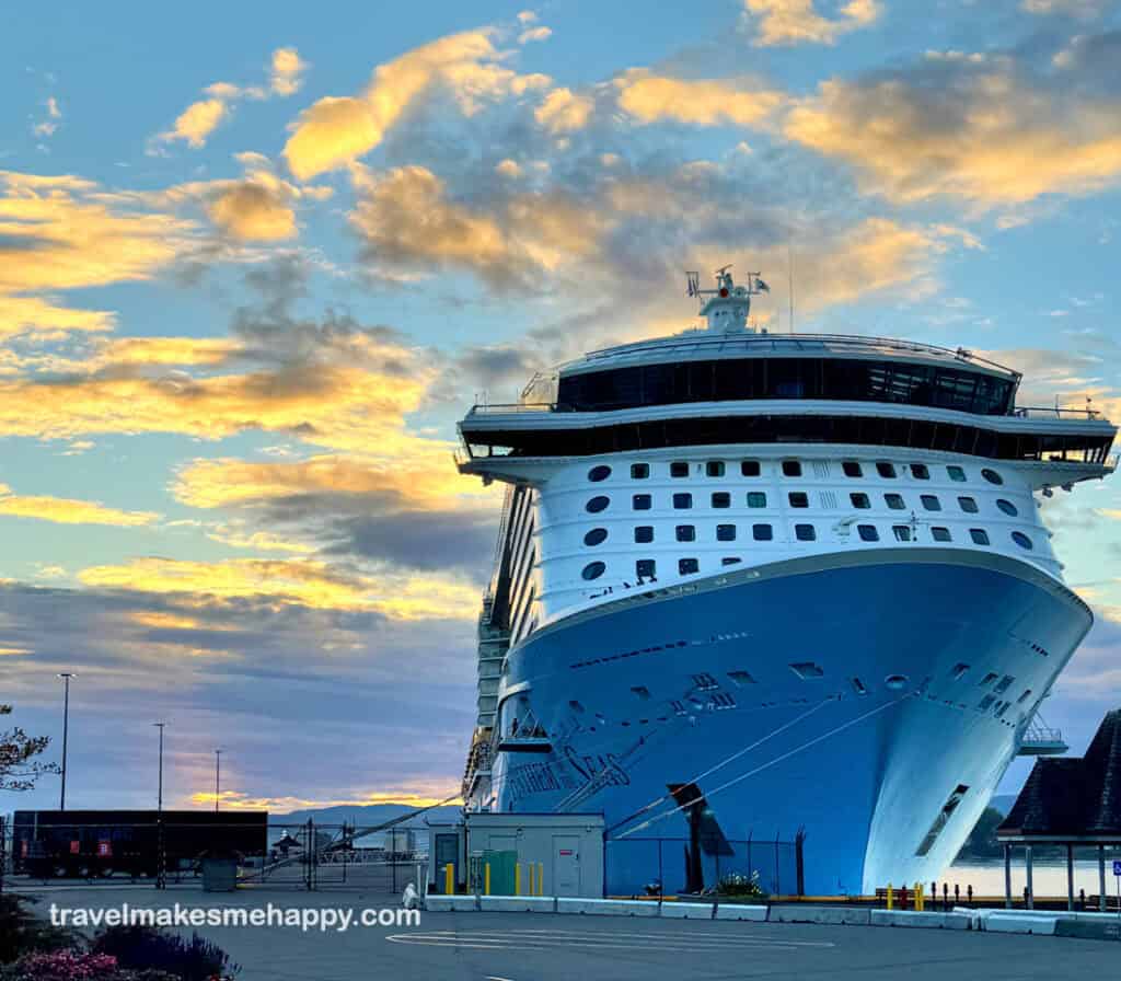 sunsets on quick 3 or 4 day cruise vacations are perfect