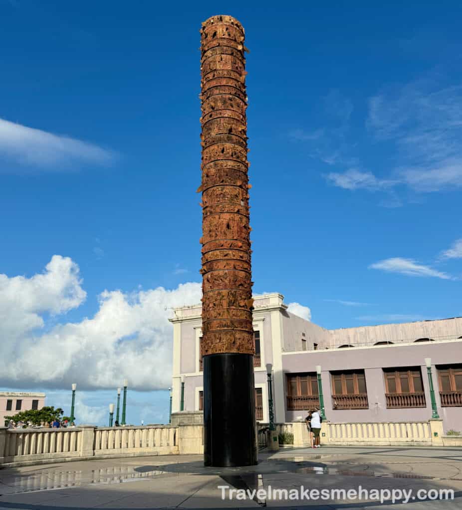 El Totem Telurico in totem square old san juan best photo spots