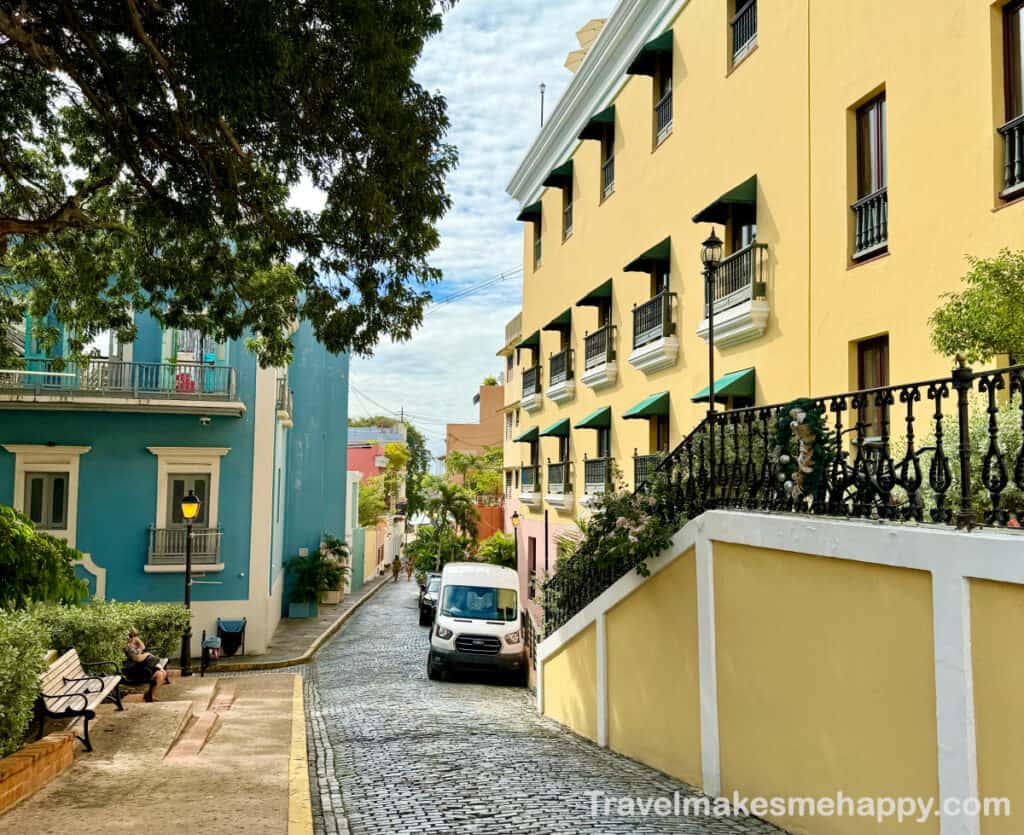 old san juan street and best hotels area to stay