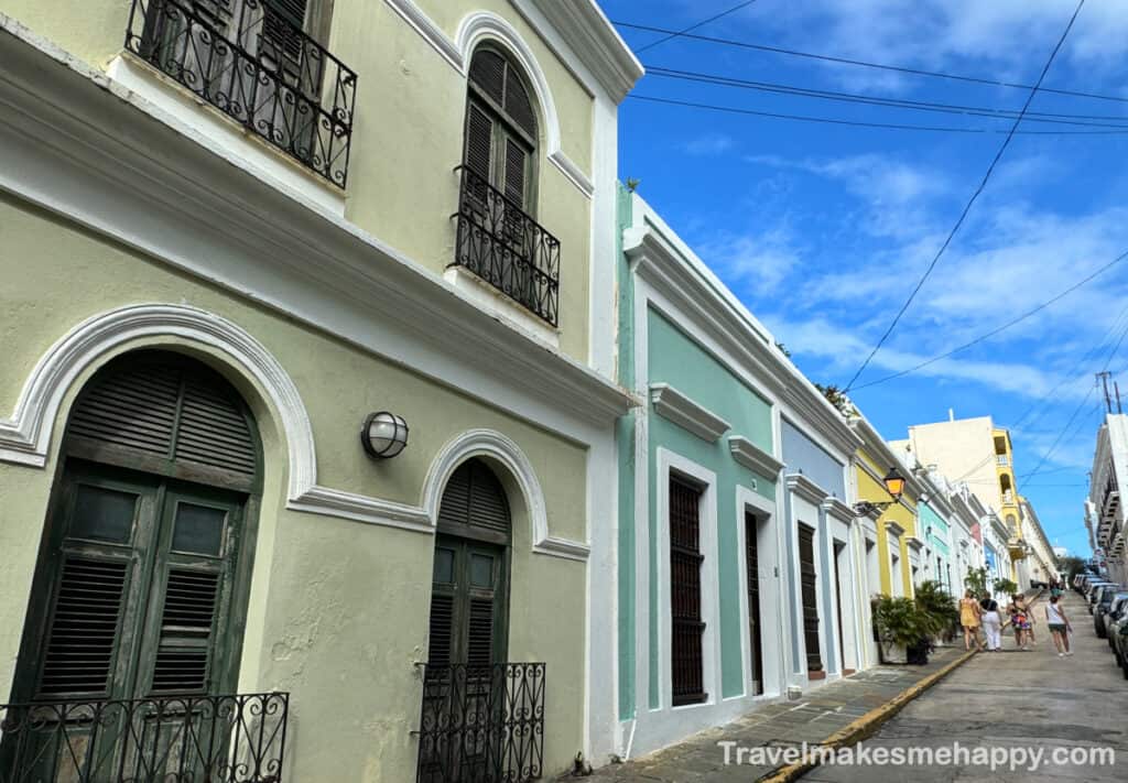 cobblestone street view old san juan hotels and cafes trip guide