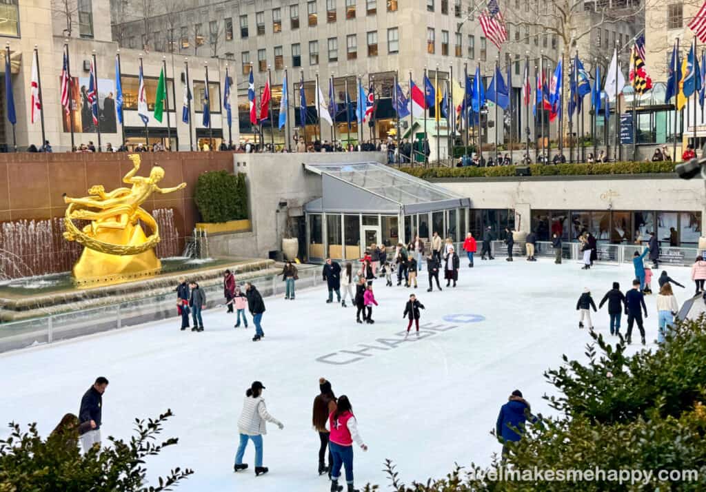 Rockefeller Center Skating rink New York best spots