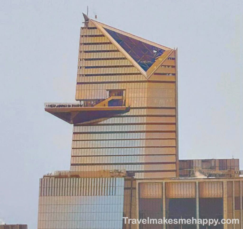 The edge ovservatory at sunset New York City manhattan