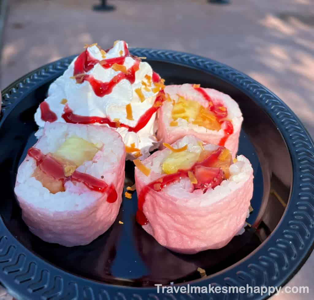disney world epcot food and wine fest fruishi dish