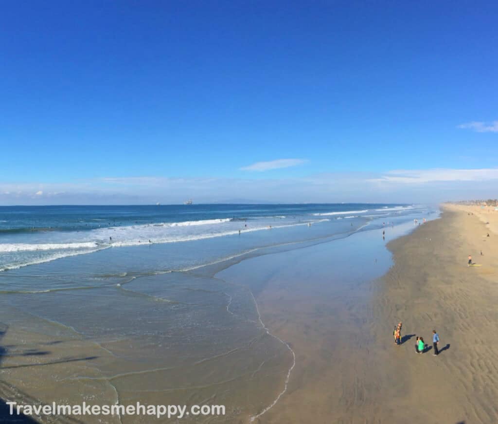 Huntington Beach California has best dog beach for road trip