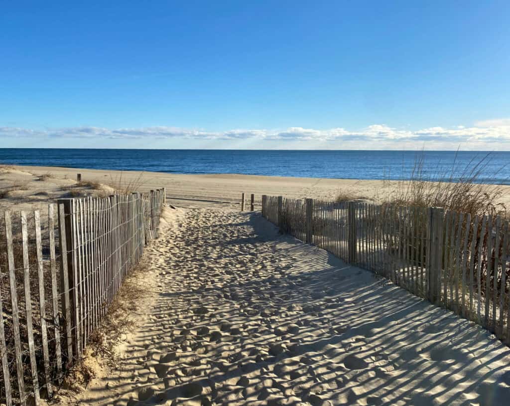ocean city maryland beach view