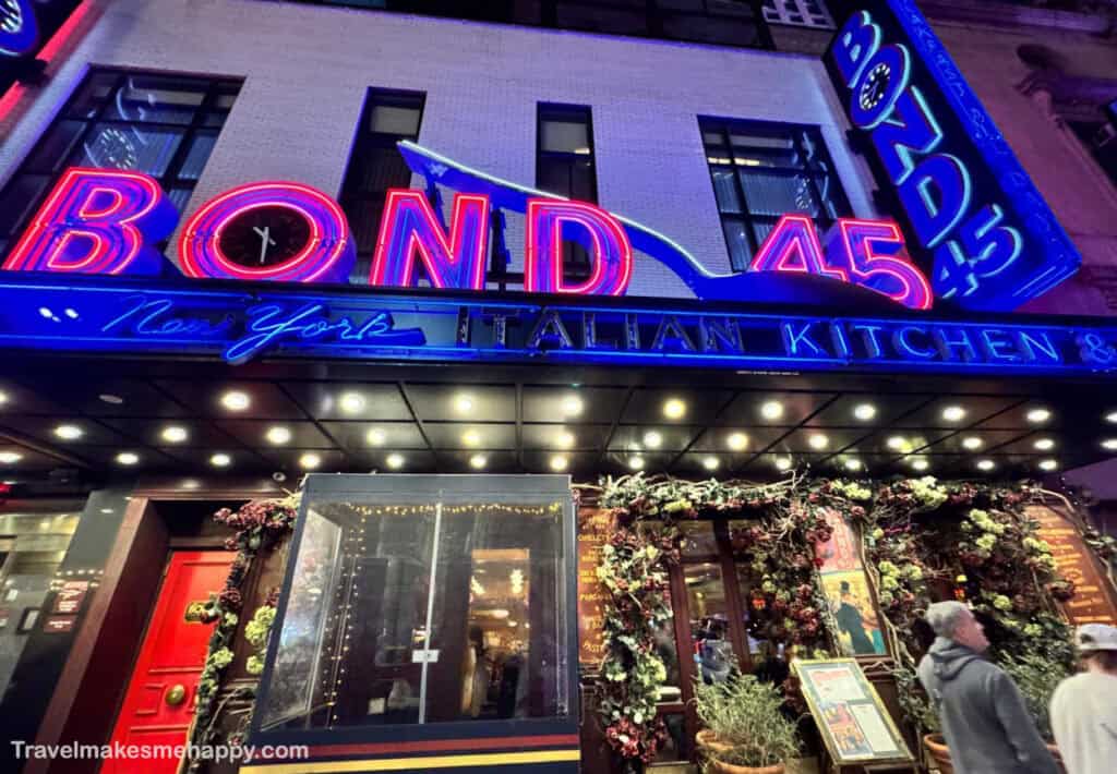 bond 45 hotel edison new york city review