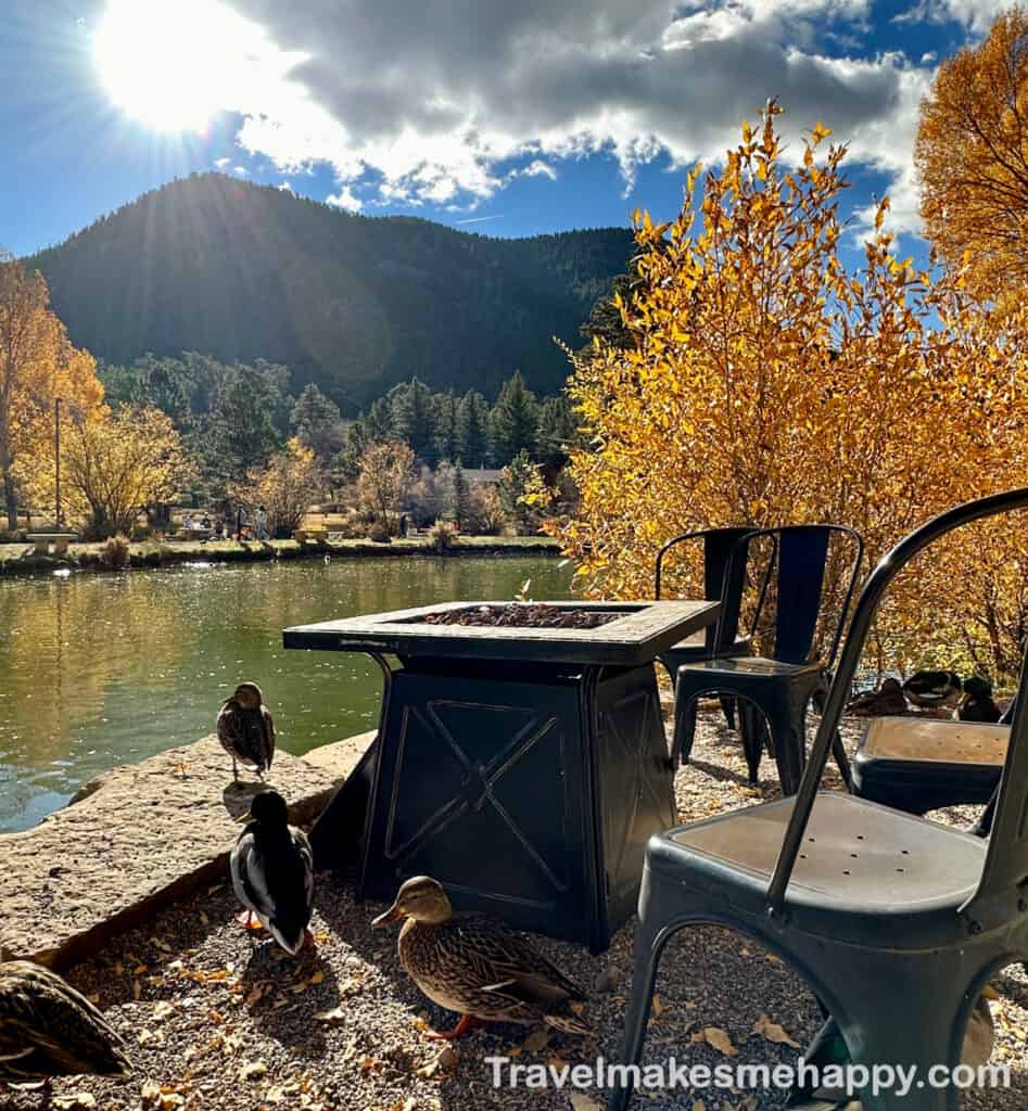 coffee on the rocks estes park lake view hiking