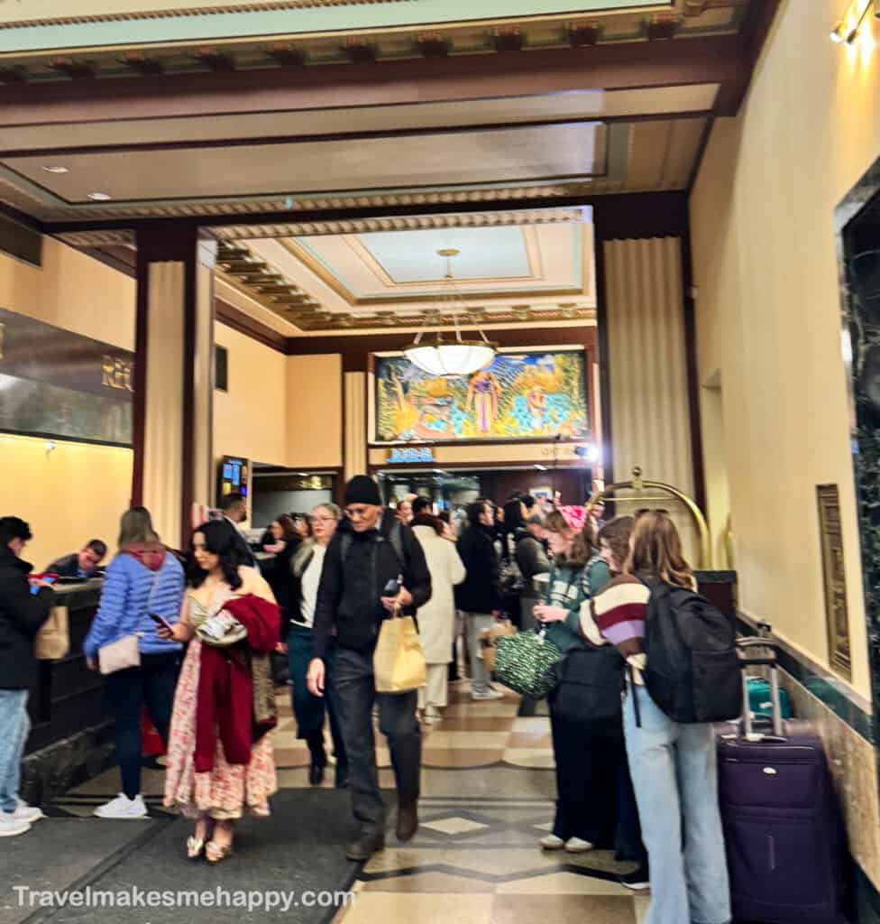 Hotel Edison New York lobby check in review