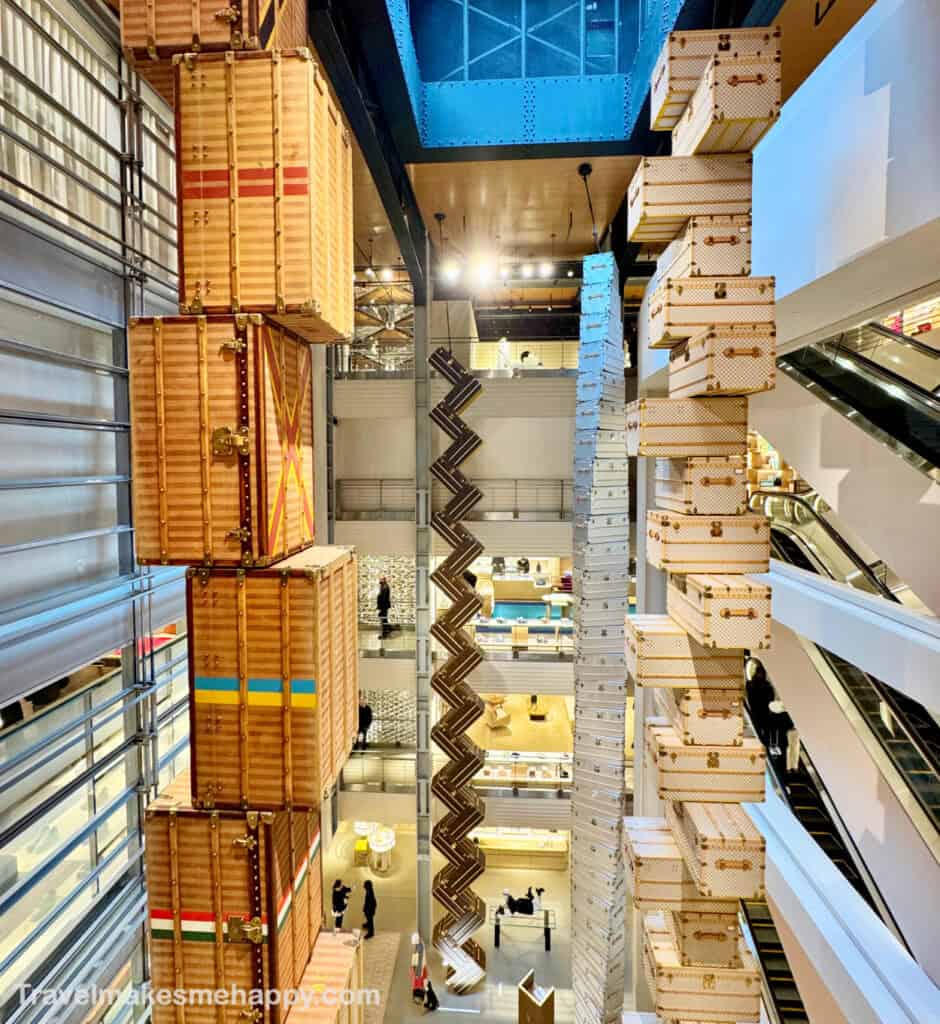 Louis Vuitton store NYC cafe review is it worth it