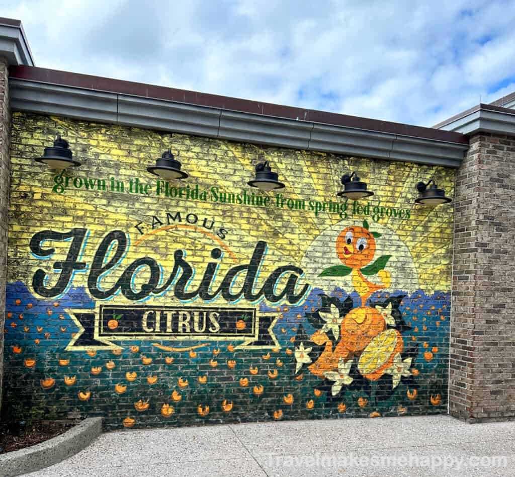 florida orange mosaic mural best trip destination