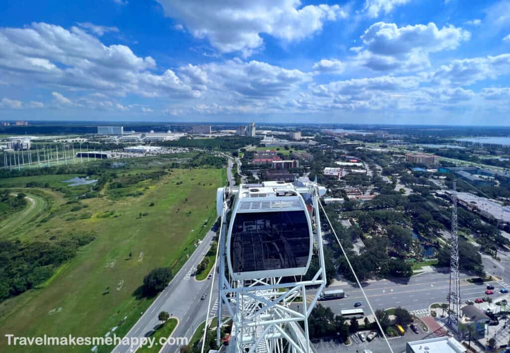 icon park orlando eye view from top on trip