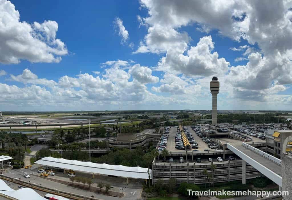 mco orlando airport is easy flight for trip
