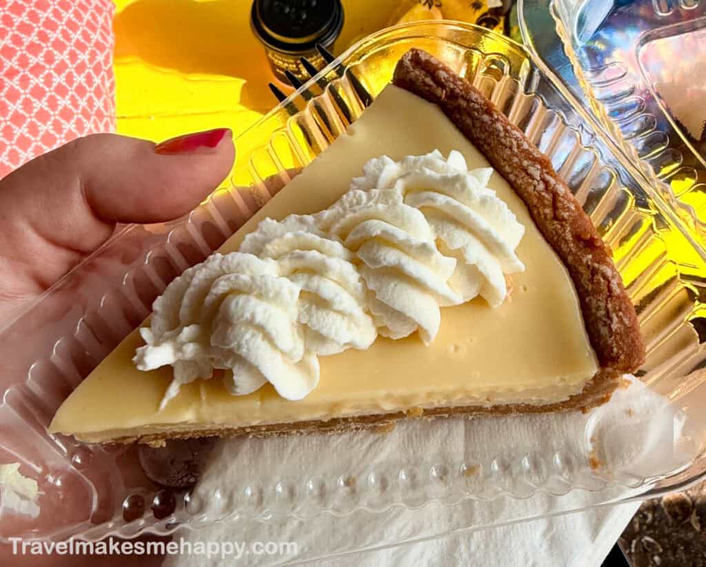 best key lime pie in old town key west at a bakery