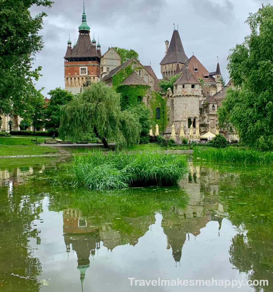 Budapest castle on lake best city to visit in europe winter
