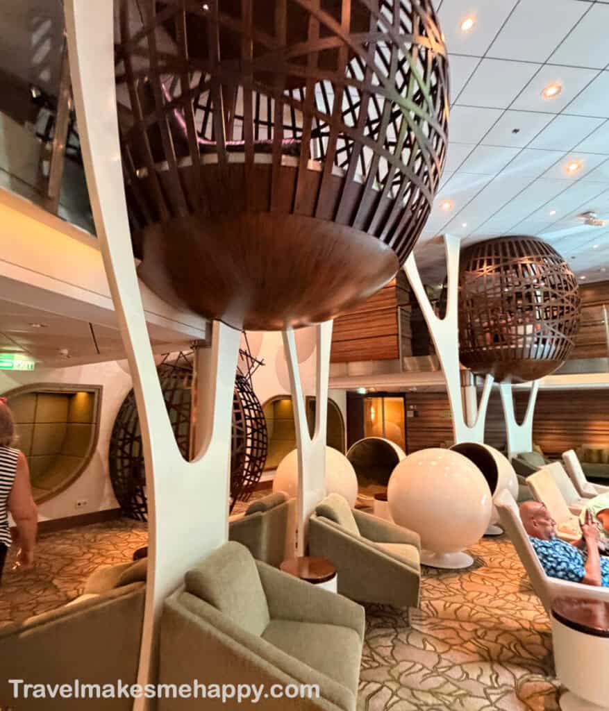 the hideaway seating area on celebrity reflection cruise review
