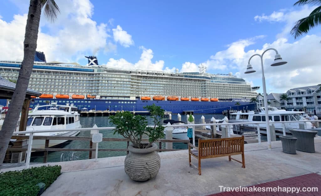 celebrity reflection cruise ship in key west port our review
