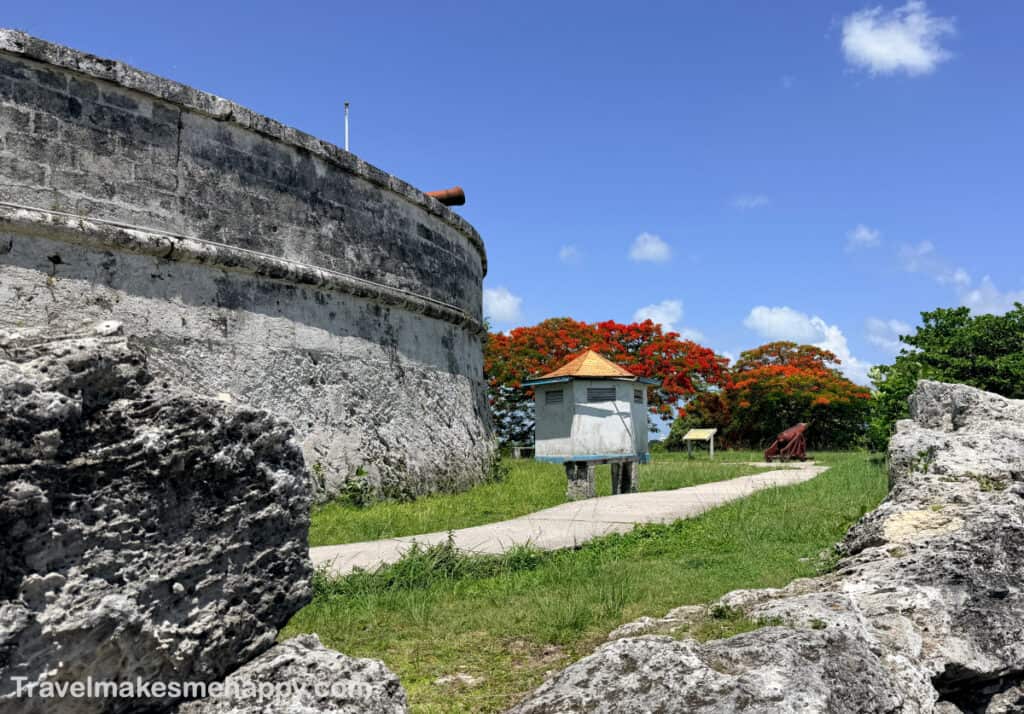 fort fincastle in nassau bahamas on a cruise port tour