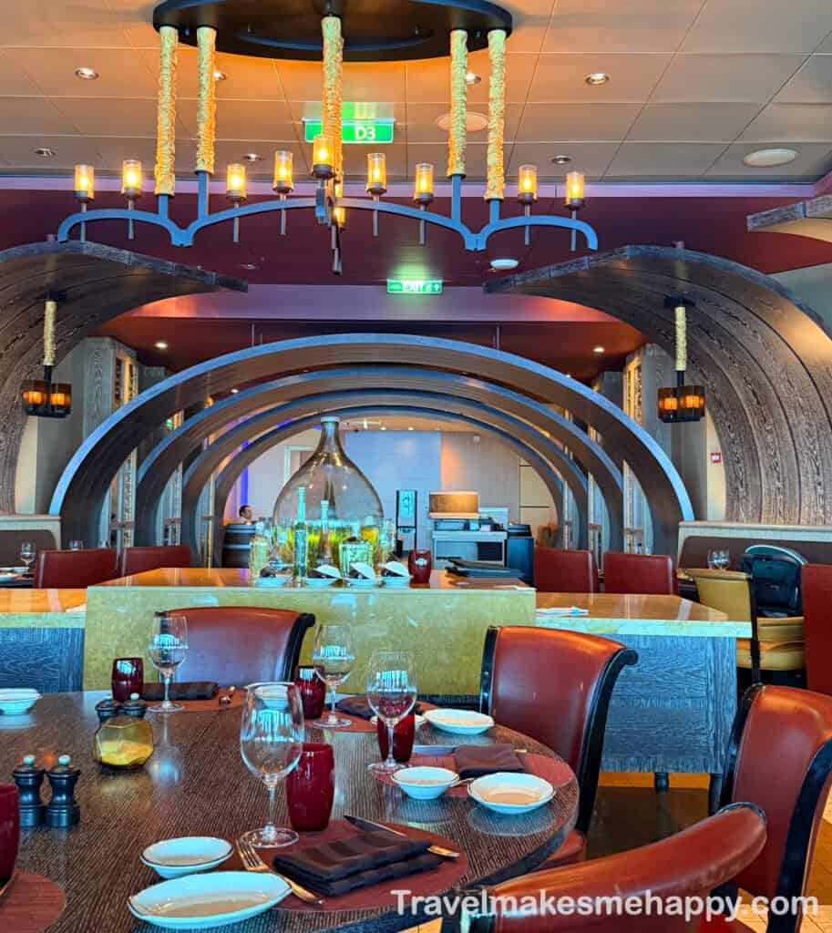 best tuscan grille on celebrity reflection cruise ship dinner review