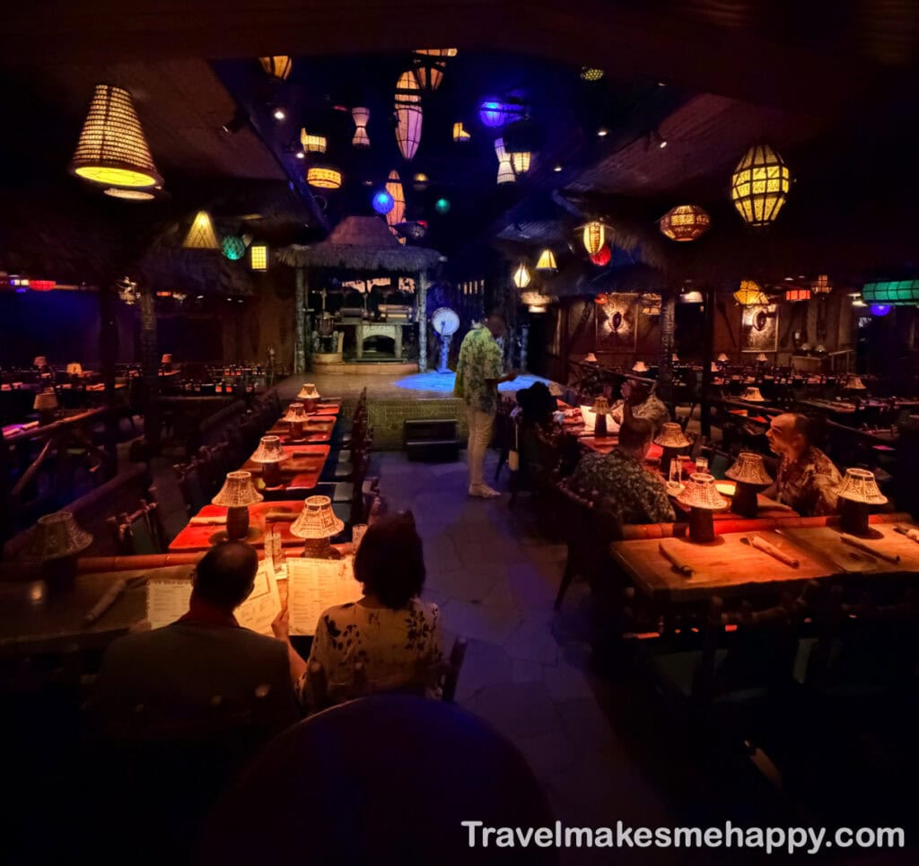 mai kai dinner show review view of stage from tonga section