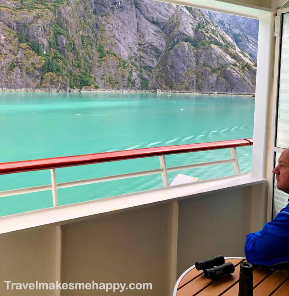 fjord water view best alaska inside passage iceberg view balcony